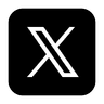 X (Twitter) logo